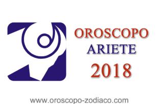 Oroscopo Ariete 2018