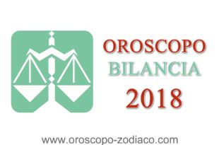 Oroscopo Bilancia 2018