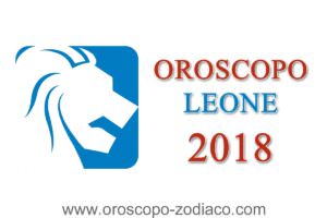 Oroscopo Leone 2018