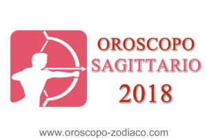 Oroscopo Sagittario 2018