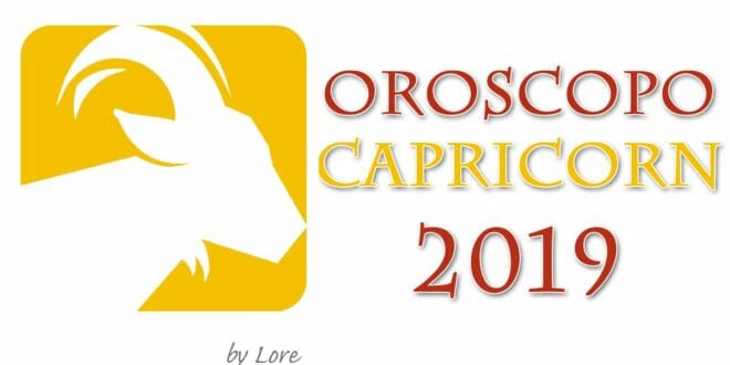 Oroscopo 2019 Capricorno