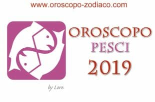 Oroscopo 2019 Pesci