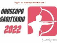 Oroscopo 2022 Sagittario